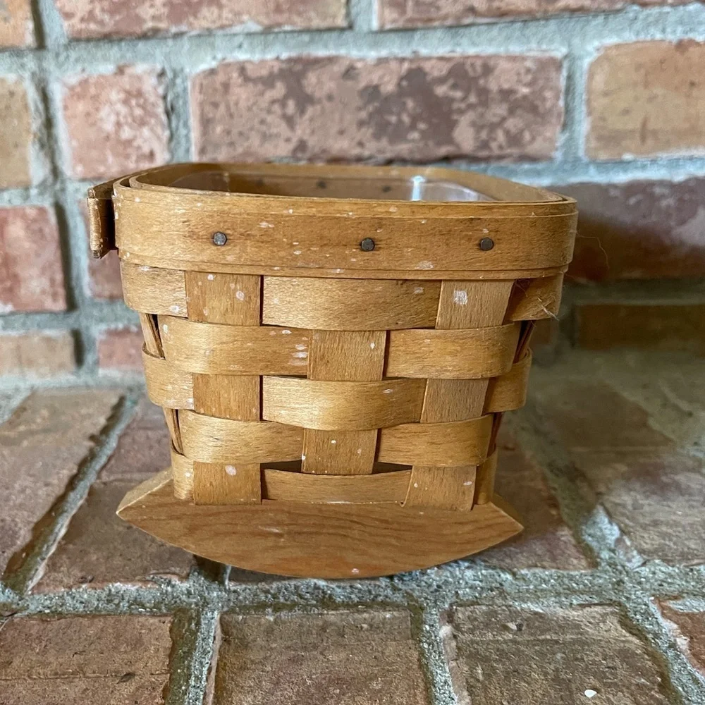 Longaberger Rocking Cradle Bassinet Basket